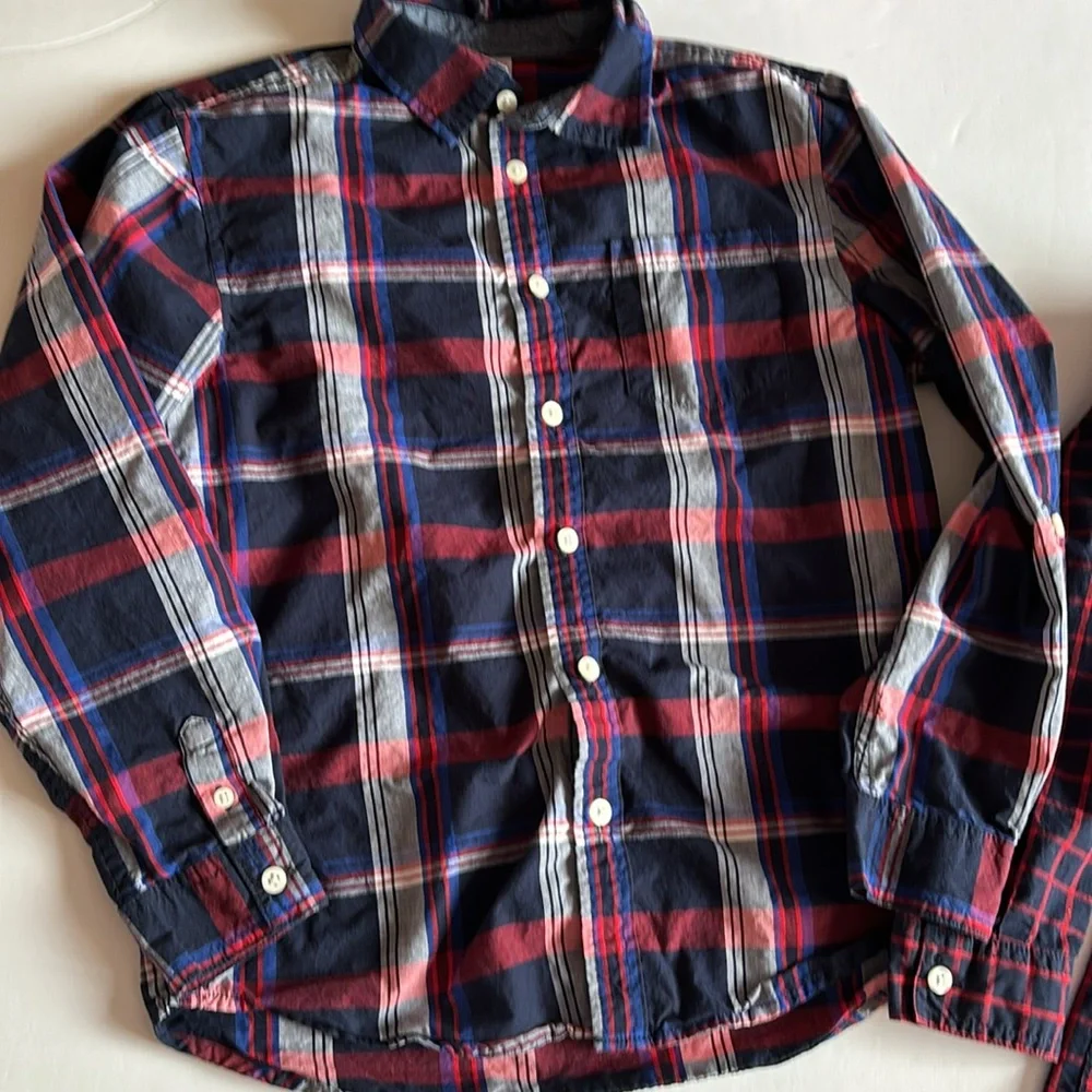 Gymboree Boys Shirts  Size 10/12 Gymboree Boys plaid Button Down Shirts Size 10